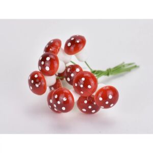 Gomba betűző 2cm 12db/cs