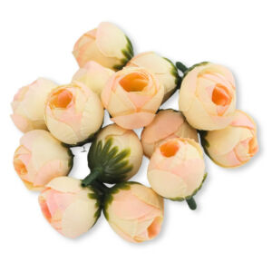 Begónia művirágfej BARACKOS RÓZSASZÍN 2,5cm, 15db