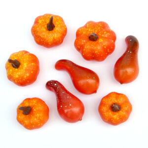 Mini tökök 4-6cm, 8db/cs 