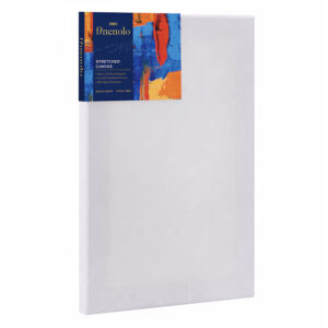 Fakeretre feszített festővászon, 20x30cm