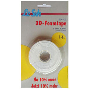 3D kétoldalas ragasztócsík 1,4 mm vastag