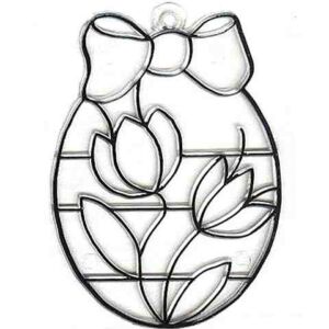 AMOS akril forma, húsvéti tojás