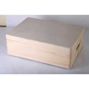 Fedeles láda, lapos 30x40x14cm