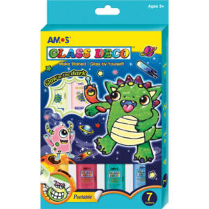 AMOS üvegmatrica-festék mintákkal (6x22ml+40ml)