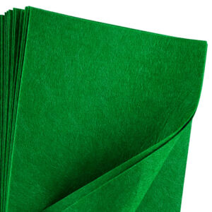 sötétzöld filclap