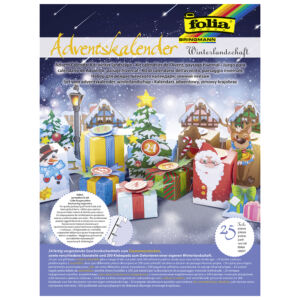 Adventi kalendárium, karácsonyi falu