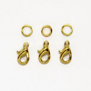 Delfinkapocs+duplakarika kicsi 3db/cs arany