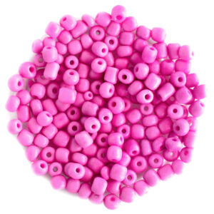 Kásagyöngy opak Rózsaszín 4mm