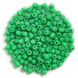 Kásagyöngy opak Sötétzöld 4mm