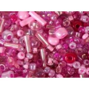 Gyöngy mix 250g RÓZSASZÍN
