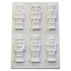 Gipszkiöntő,  ólomkatonák 6db-os