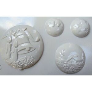 gipszkiöntő forma karácsonyfadísz