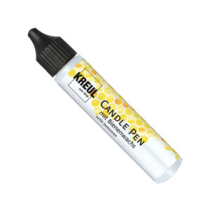 gyertyafestő toll fehér