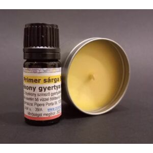 Folyékony gyertyaszínező 5ml - SÁRGA