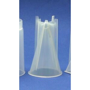 Gyertyaöntő forma kúp 6x10cm