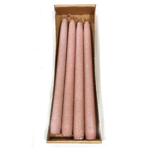 Bársony-glitter spitz gyertya