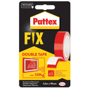 Pattex Fix kétoldalas ragasztószalag 120kg, 1,5 méter
