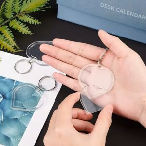 Fényképtartós kulcstartó 4,5cm SZÍV