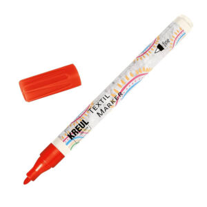 Textiltoll vékony 1-2mm, PIROS 90662