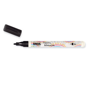 Textiltoll vékony 1-2mm, FEKETE 90671