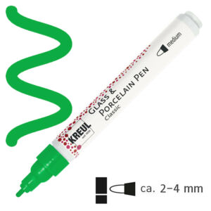 égethető porcelánfilc zöld