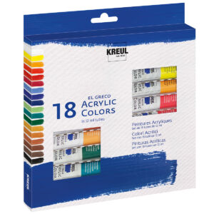 KREUL El Greco akrilfesték készlet 18db