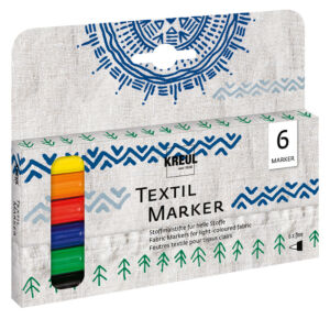 Kreul textil filctoll 6db/készlet FINE