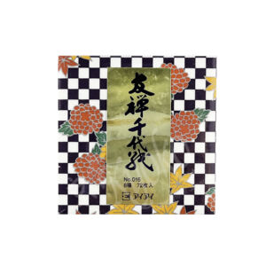 Chiyogami origami papír 7,5cm 72lap Yuzen NO.015