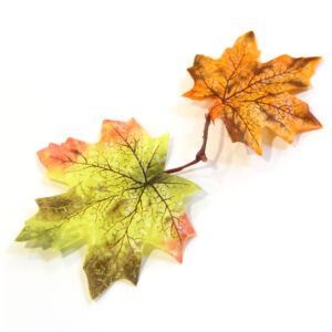 Falevél őszi 2db, BARNA