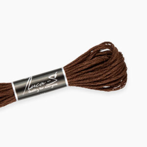 Luca-S hímzőfonal, 425 SÖTÉTBARNA