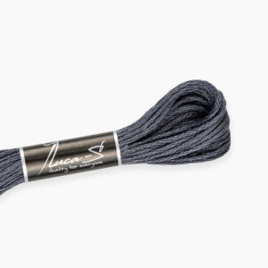 Luca-S hímzőfonal, 508 SÖTÉTSZÜRKE