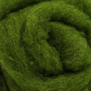 Nemezgyapjú 50g, KEKIZÖLD