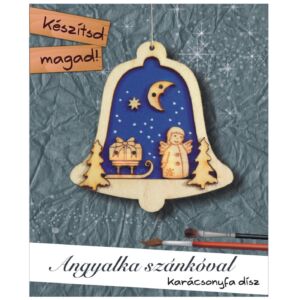Készítsd magad- Angyalka szánkóval