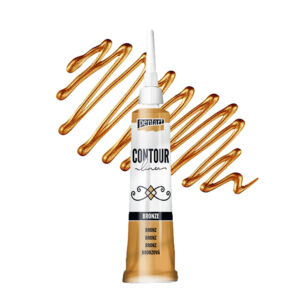 Üvegfesték kontúr Bronz