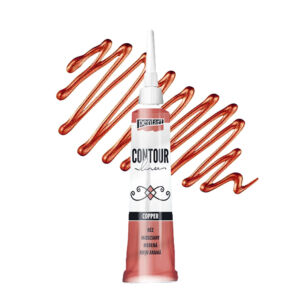 Kontúrozó festék réz