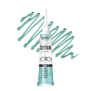 Kontúrozó festék csillogó menta