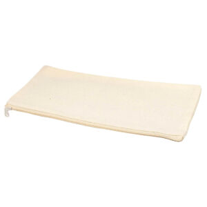 Vászon tolltartó 20x9cm, NATÚR