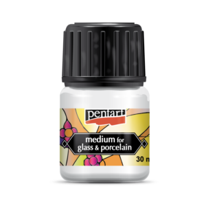 Üveg és porcelánfesték médium