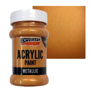 Metál akrilfesték bronz