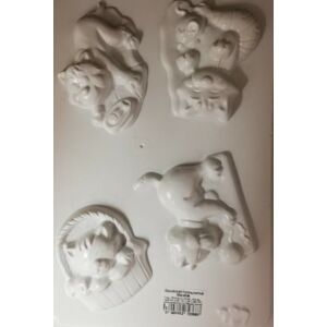 macskás gipszkiöntő forma