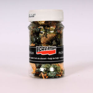 füstfólia pehely antik arany oxidált