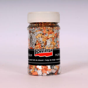 füstfólia pehely arany-ezüst-réz