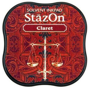 stazon oldószeres festékpárna, bordó