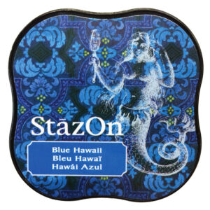 stazon oldószeres festékpárna kék