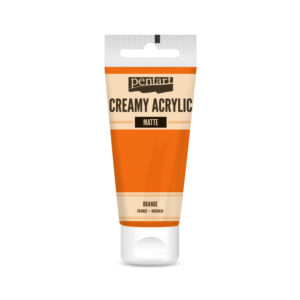 matt akrilfesték marancs