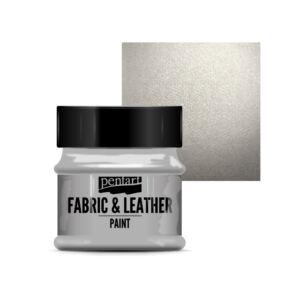 Pentart Textil és bőrfesték 50 ml ezüst