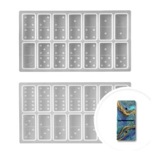 Dominókészlet szilikon öntőforma