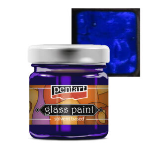 Üvegfesték kék oldószeres