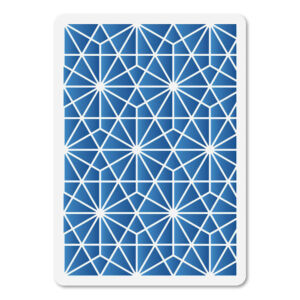 Stencil 21x29,7cm, geometria mintás