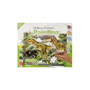 Számozott kifestő - Dinoszauruszok